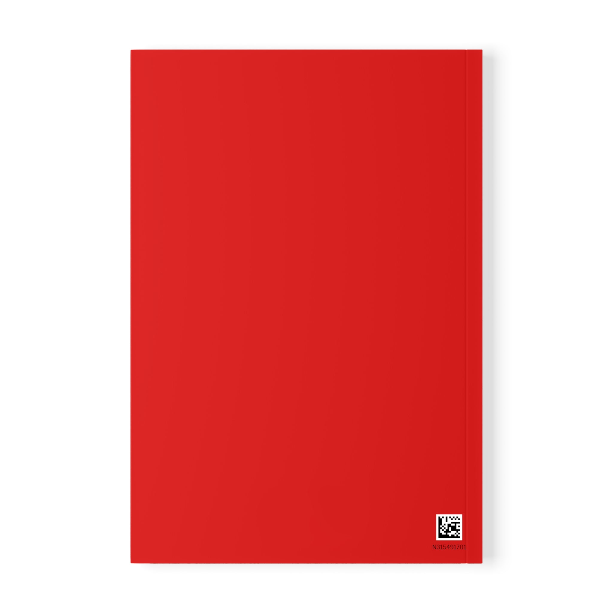 Heroes & Folly Red A5 Notebook — Fantasy Emblem Softcover Journal